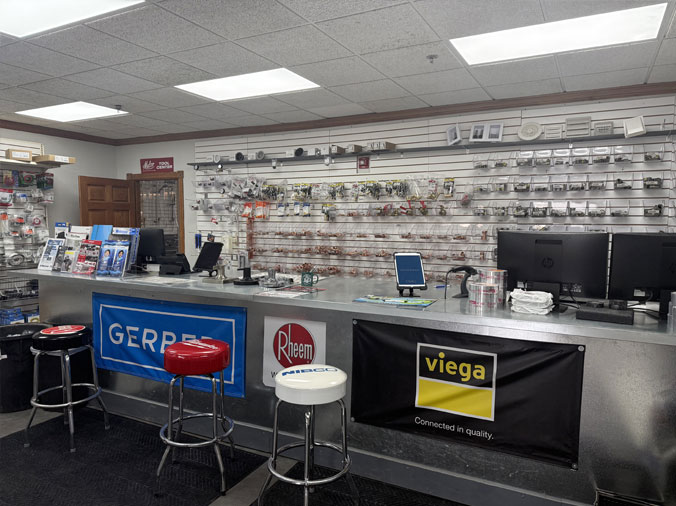 McDonald Plumbing Supply Souix Falls South Dakota service counter