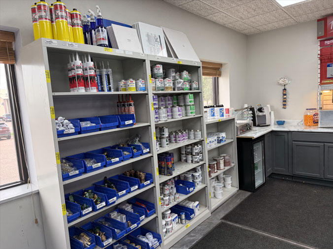 McDonald Plumbing Supply Souix Falls South Dakota plumbing supplies ion store shelf